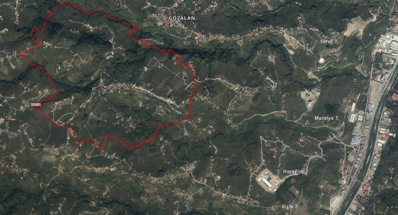 AKOLUK AYDINLI MAH. 2 DÖNÜM SATILIK ARSA